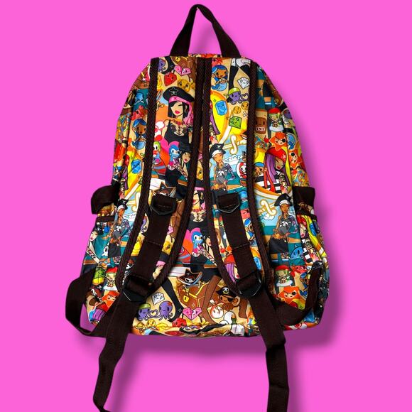 Rare Vintage Y2K Tokidoki x LeSportsac Backpack Pirata Pirate Print NWOT main image 6
